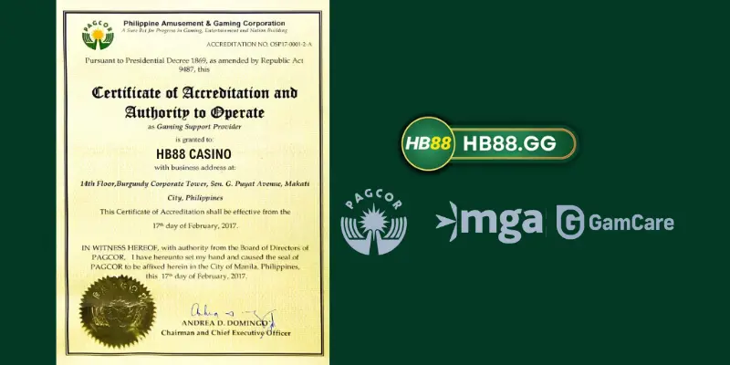 Hb88 local | Link Vào Nhà cái Hb88 GG Casino Tặng 100k 【09/2025】 43 Giấy phép hoạt động của Hb88, được cấp bởi PAGCOR